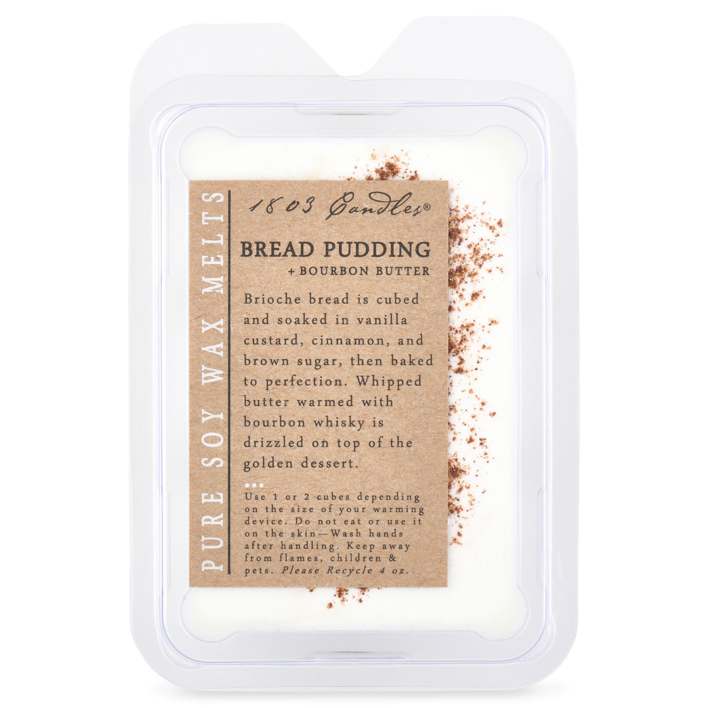 1803 Candles | Bread Pudding + Bourbon Butter Melt- Prairie Revival