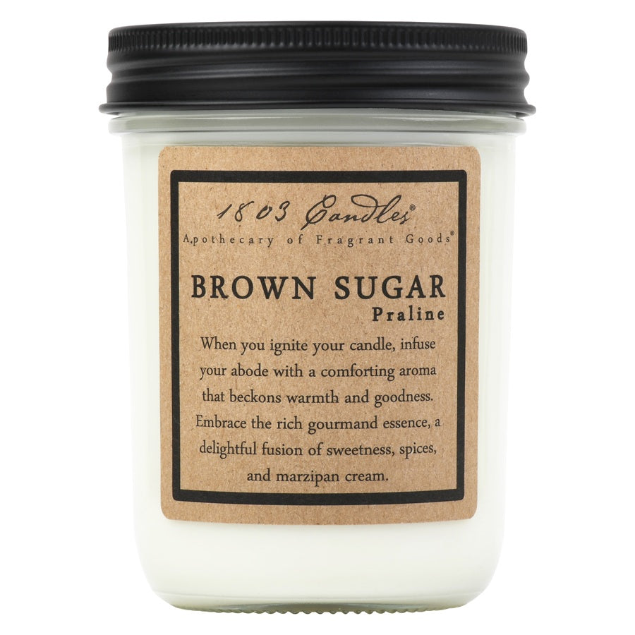 1803 Candles | Brown Sugar Praline Jar
