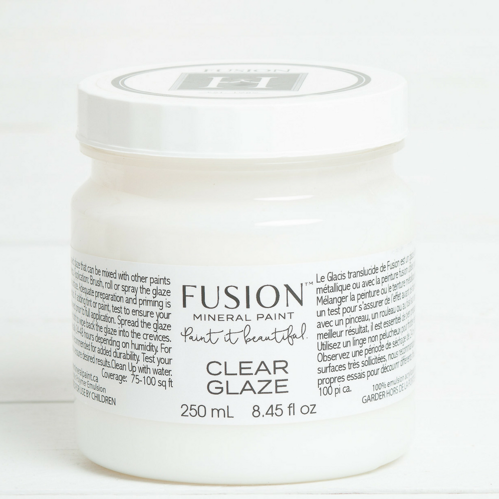 Fusion™ Mineral Paint Glaze | Clear - Prairie Revival