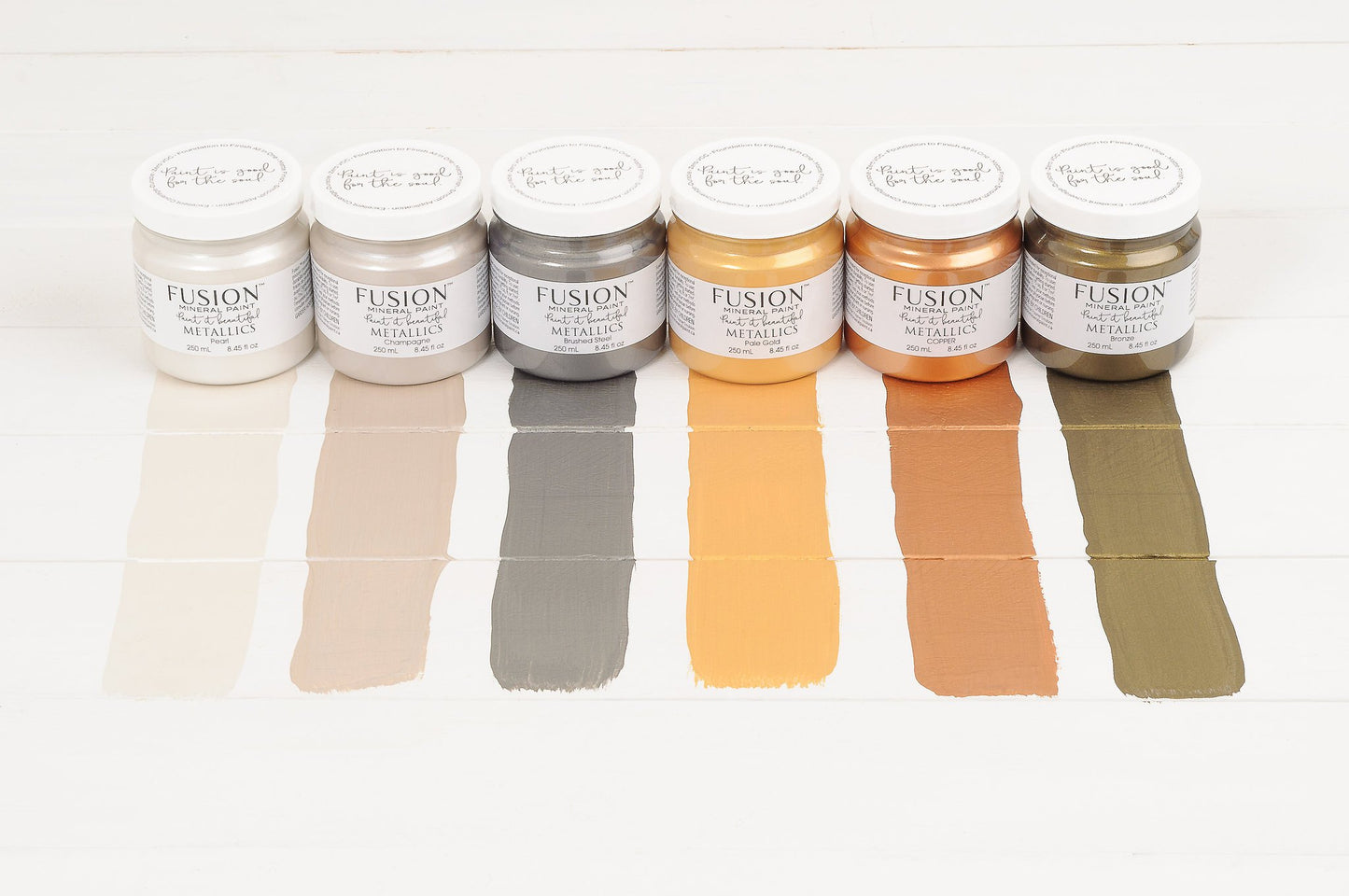 Fusion™ Mineral Paint | Metallic Brushed Steel - Prairie Revival