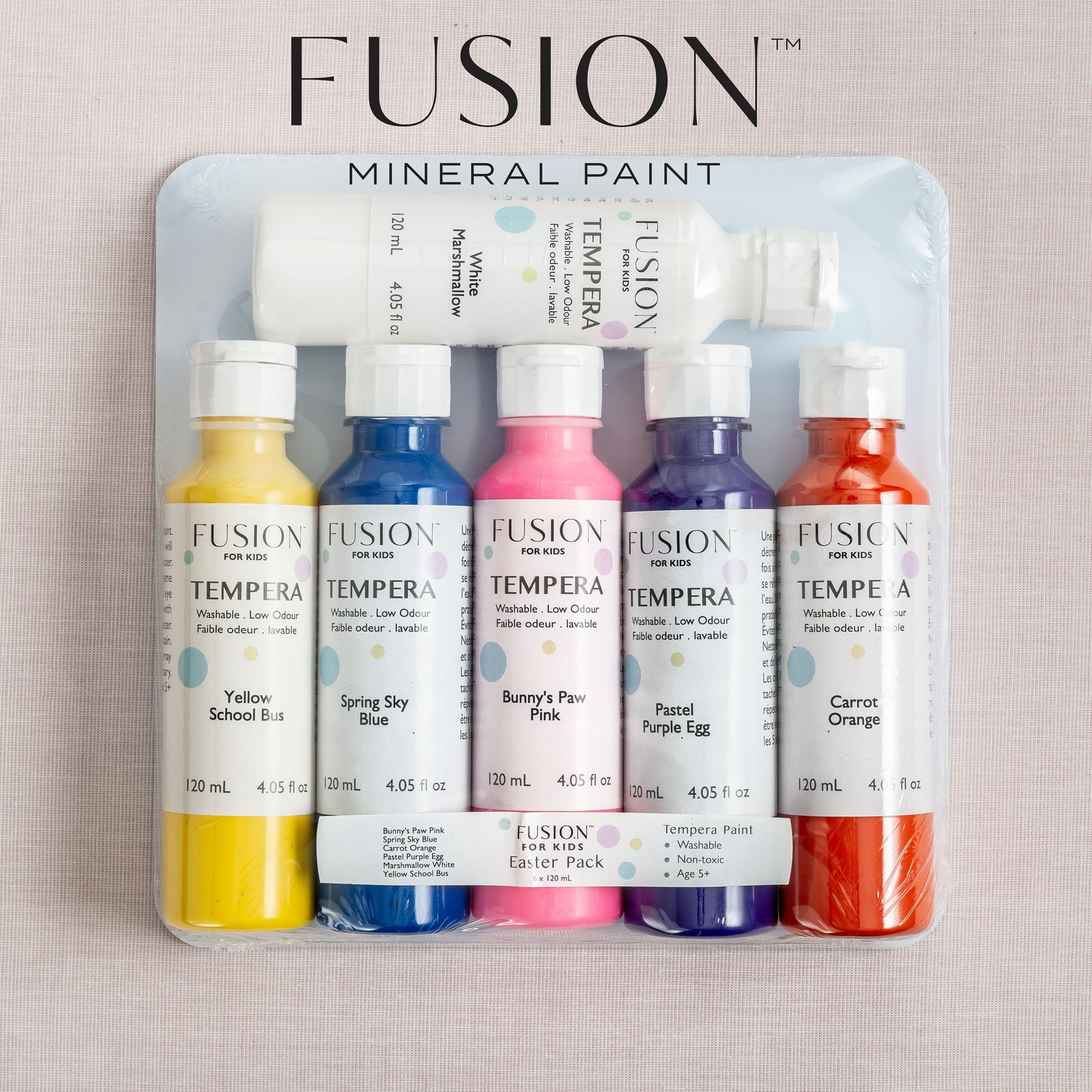 Fusion™ Mineral Paint Tempera Set Kid's Crafts | Easter - Prairie Revival