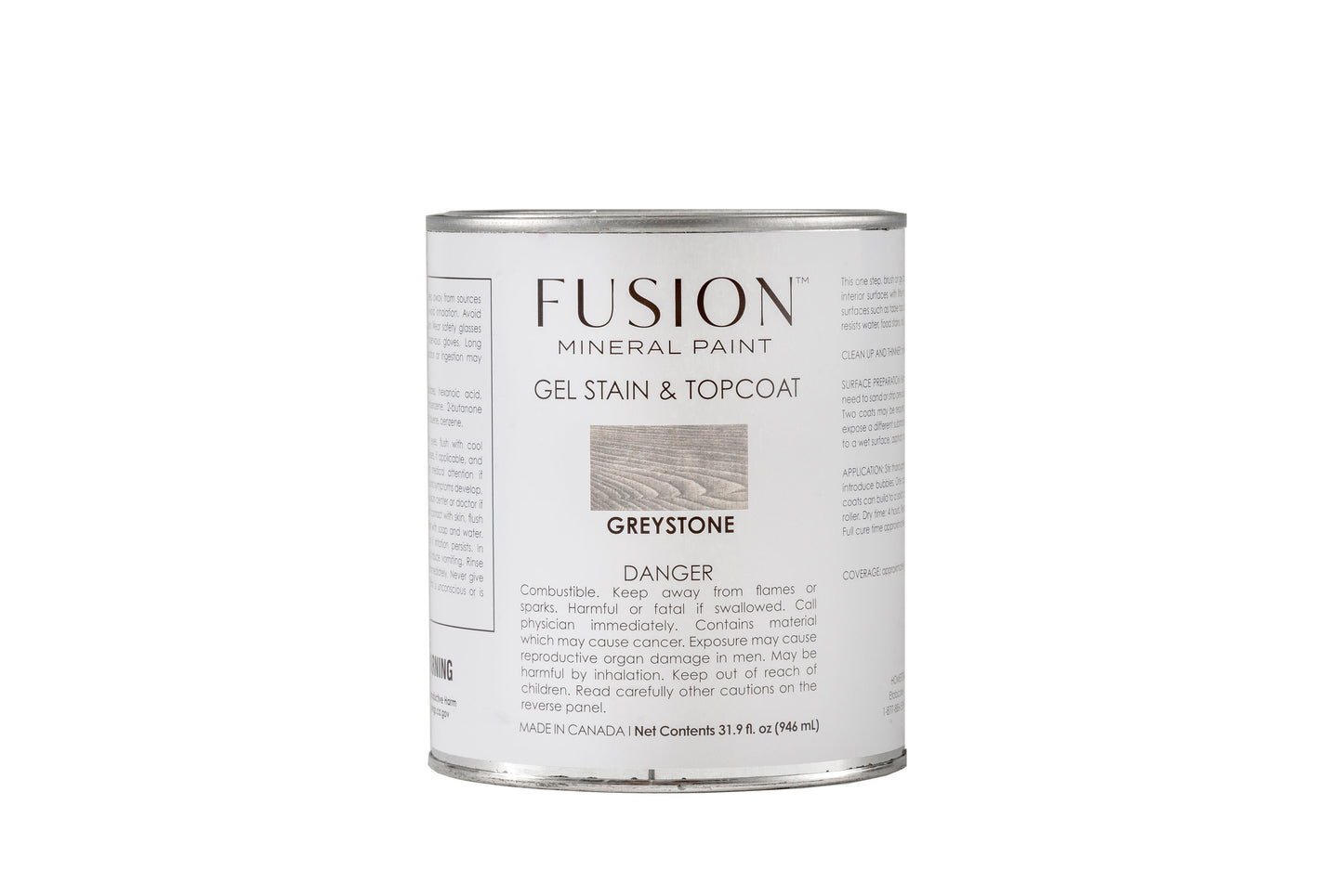 Fusion™ Mineral Paint Gel Stain & Topcoat | Greystone - Prairie Revival