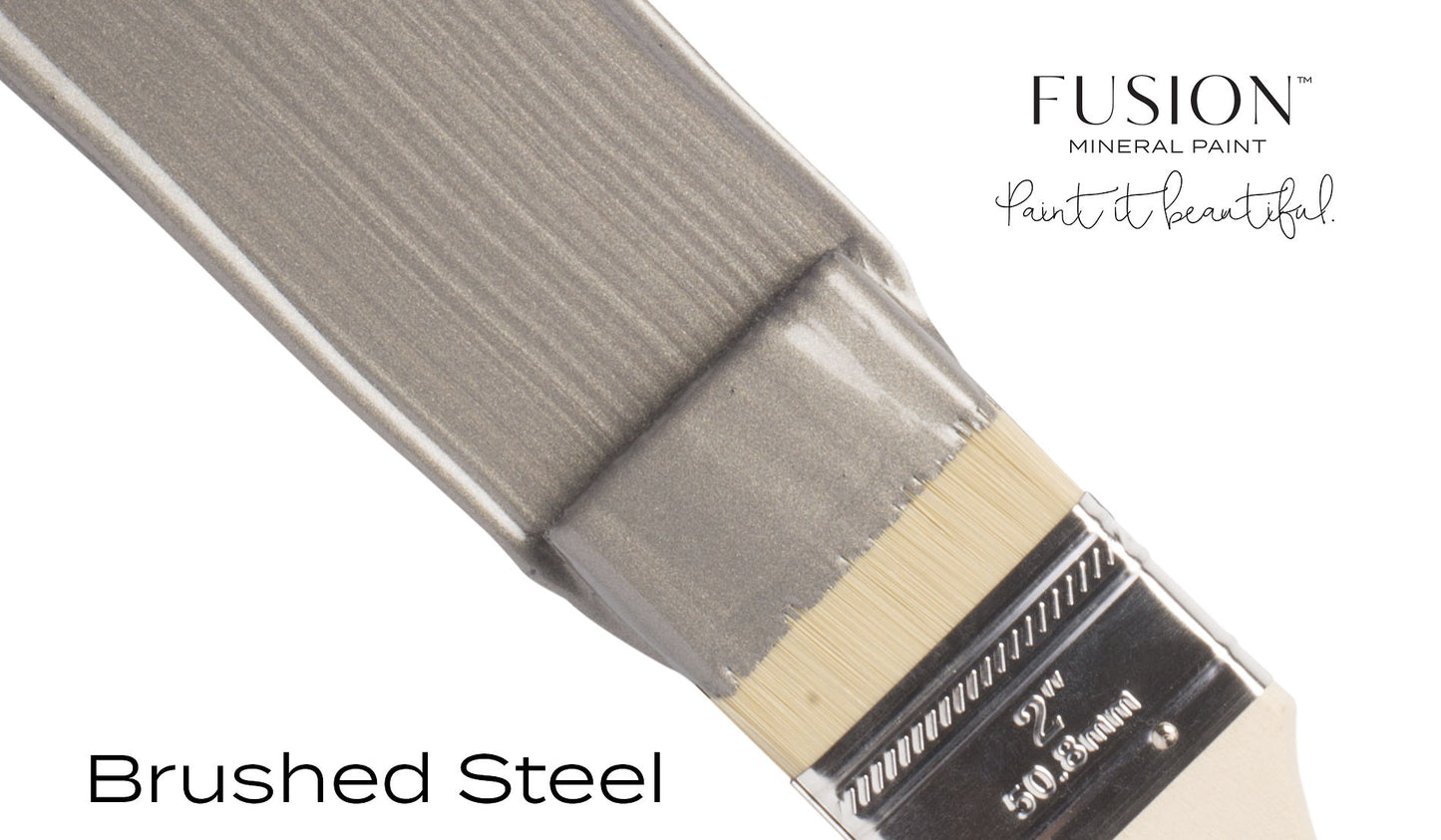 Fusion™ Mineral Paint | Metallic Brushed Steel - Prairie Revival