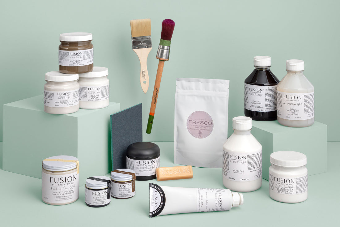 How to Prep for Fusion Mineral Paint on Different Surfaces