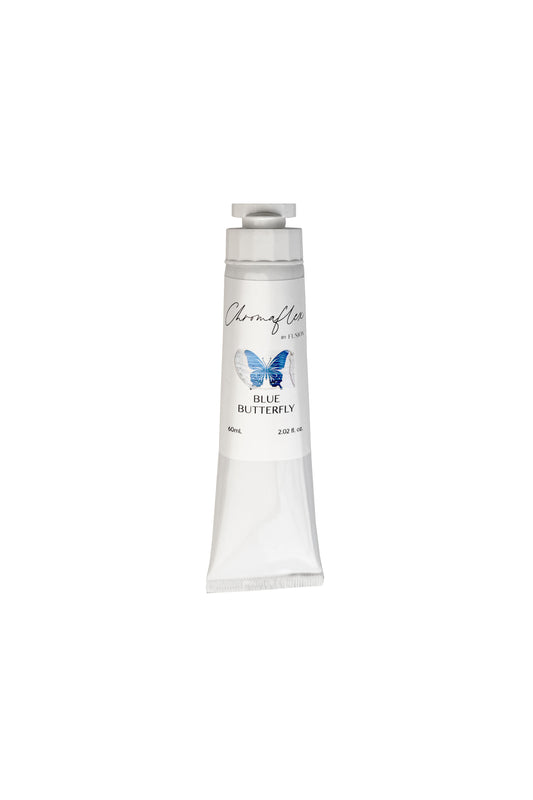 chromaflex blue butterfly individual tube
