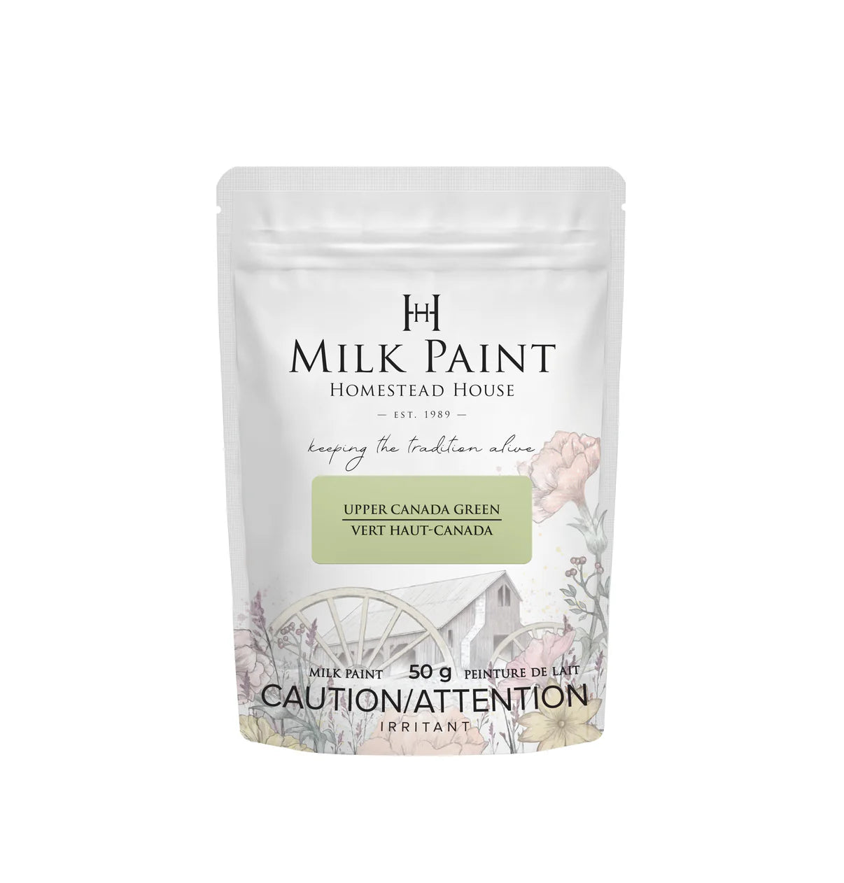 Pack of Milk Paint by Homestead House on a white background