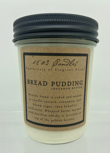 1803 Candles | Bread Pudding + Bourbon Butter