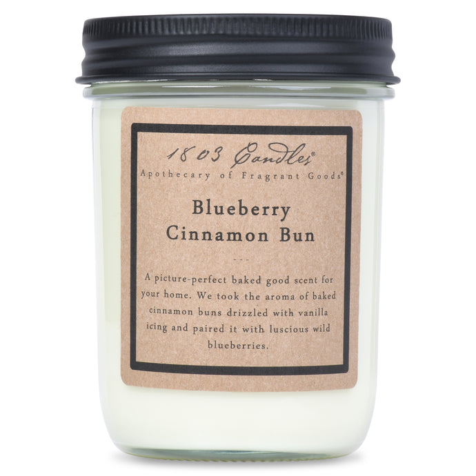 1803 Candles | Blueberry Cinnamon Bun - Prairie Revival