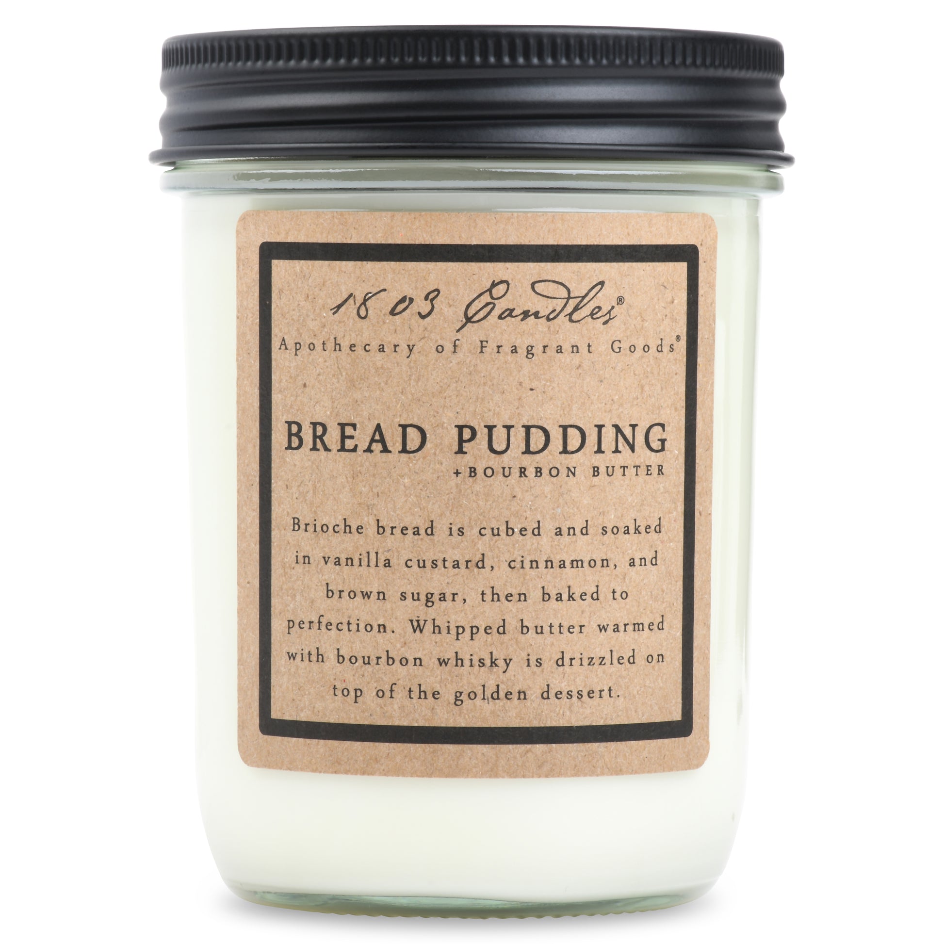 1803 Candles | Bread Pudding + Bourbon Butter Jar - Prairie Revival