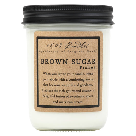 1803 Candles | Brown Sugar Praline Jar