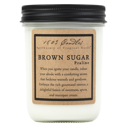 1803 Candles | Brown Sugar Praline Jar
