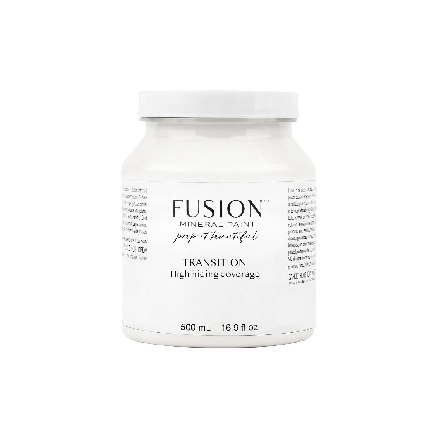 Fusion Mineral Paint jar on a white background