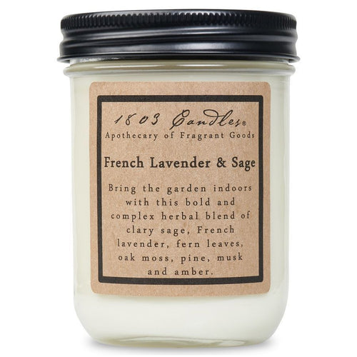 1803 Candles | French Lavender & Sage