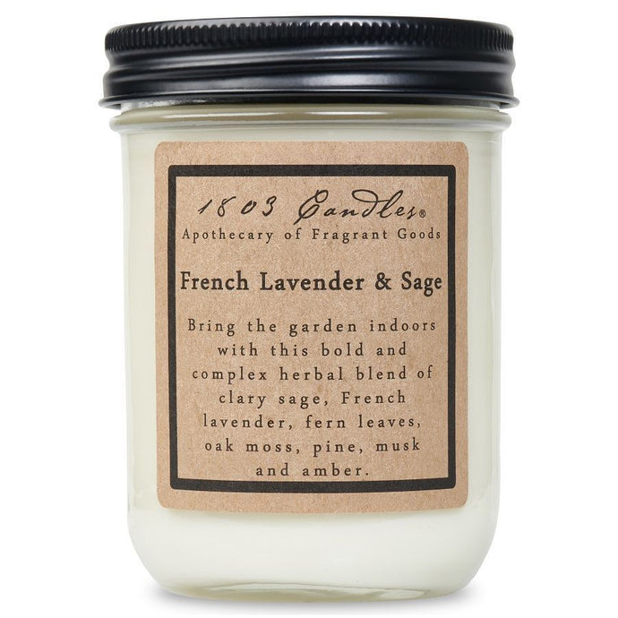 1803 Candles | French Lavender & Sage