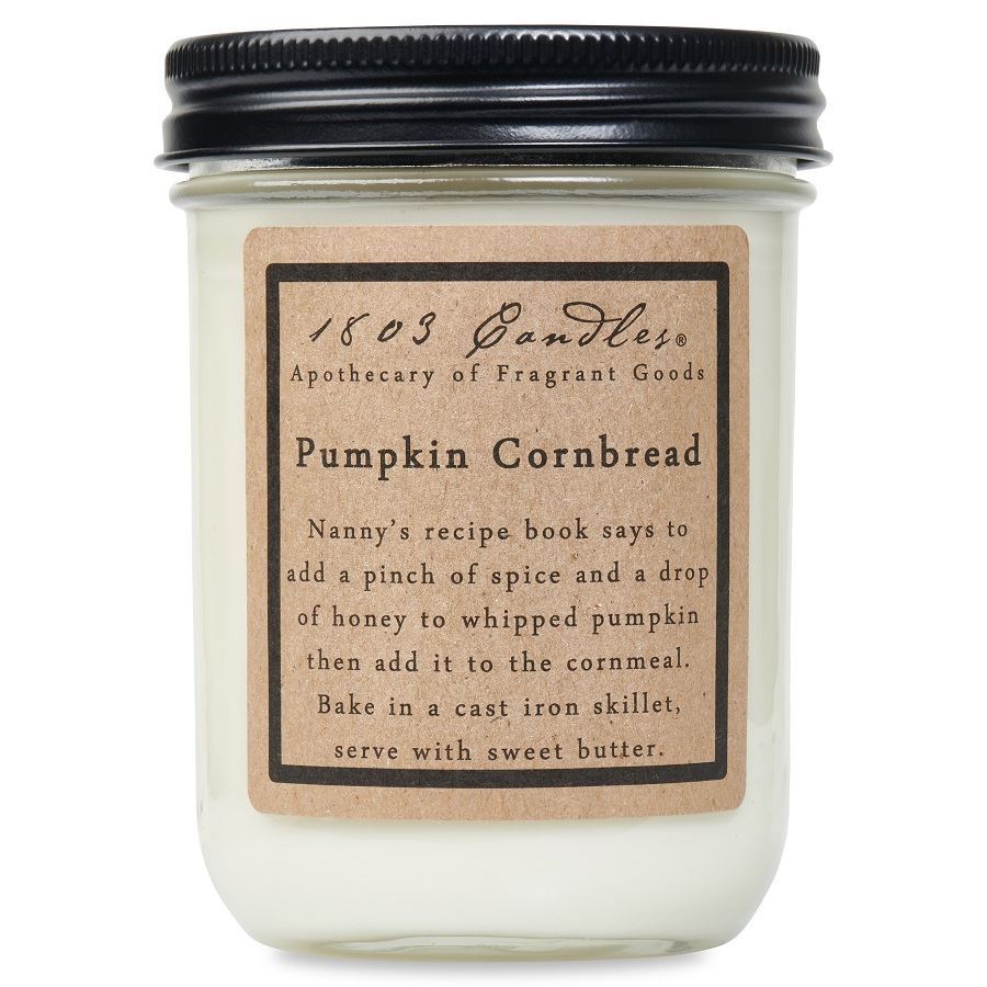 1803 Candles | Pumpkin Cornbread