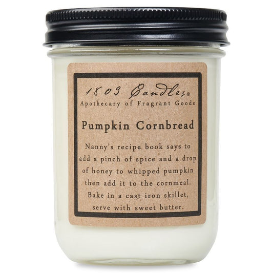 1803 Candles | Pumpkin Cornbread