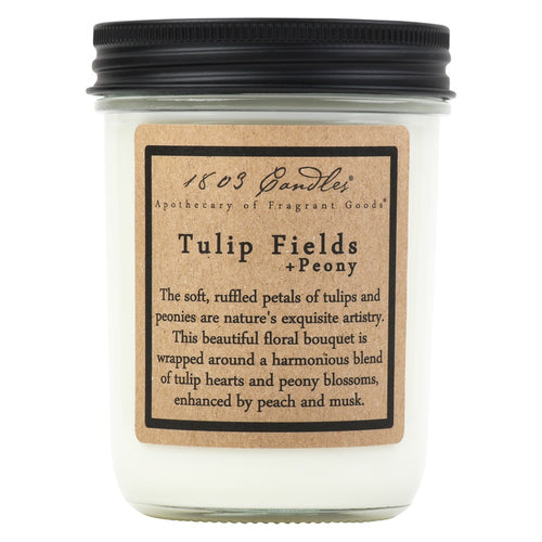 Tulip Fields + Peony Jar