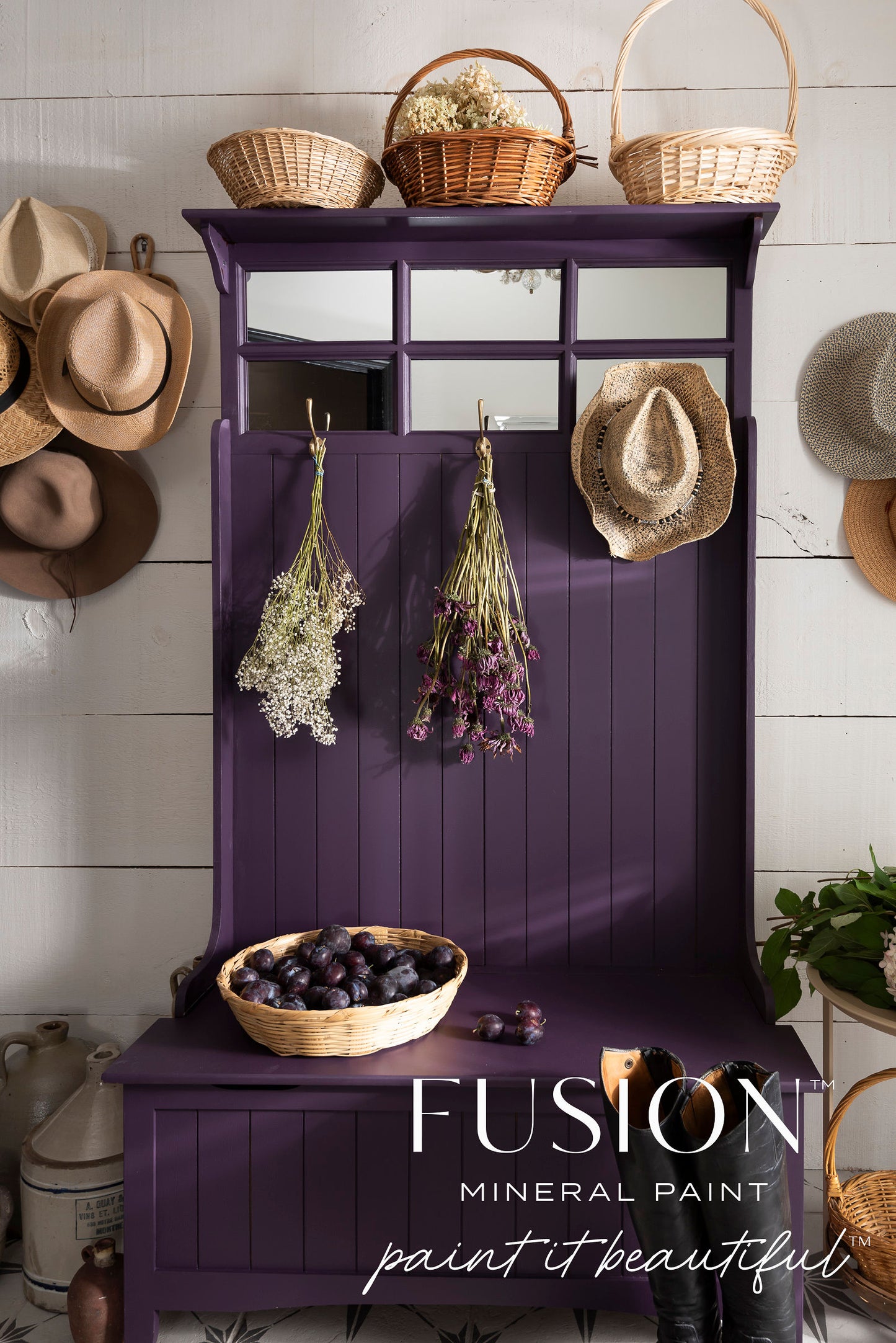 Fusion™ Mineral Paint﻿ | Velvet Plum