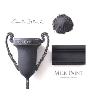 Homestead House Milk Paint | 1 Qt. Coal Black - Prairie Revival