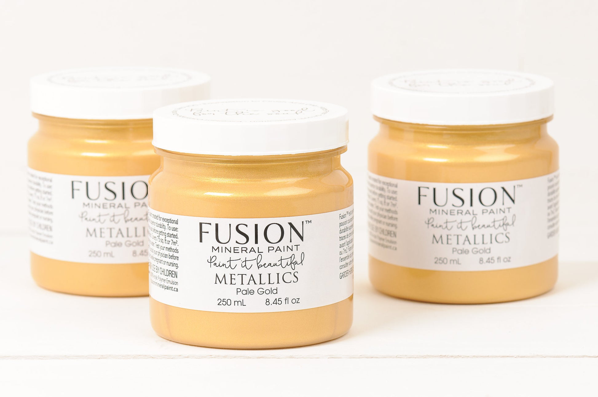 Fusion™ Mineral Paint﻿ | Metallic Pale Gold - Prairie Revival