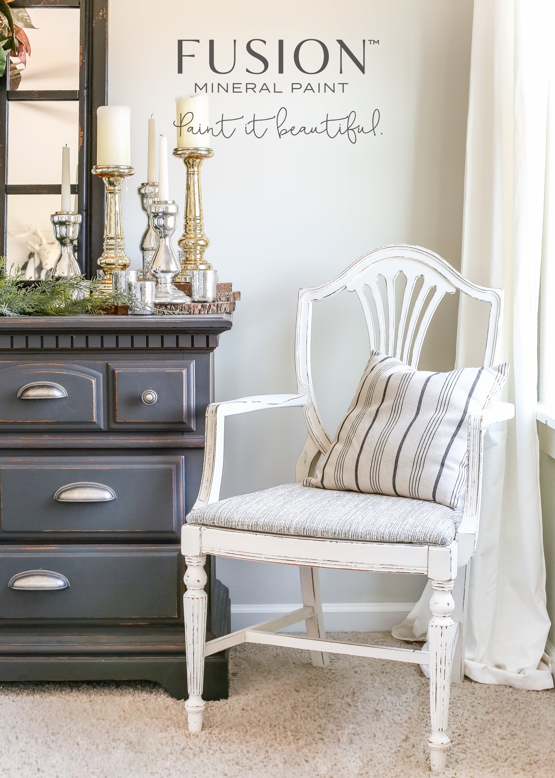 Fusion™ Mineral Paint﻿ | Raw Silk - Prairie Revival