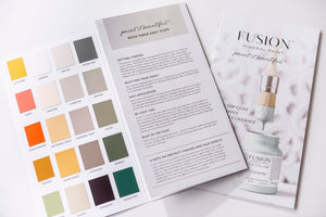 Fusion Mineral Paint True Color Card – ellen j goods