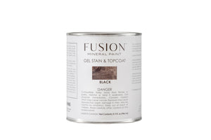 Fusion™ Mineral Paint﻿ Gel Stain & Topcoat | Black - Prairie Revival