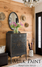 Load image into Gallery viewer, Homestead House Milk Paint | 1 Qt. Coal Black - Prairie Revival