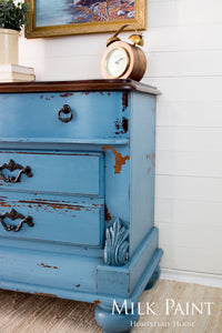 Homestead House Milk Paint | 1 Qt. Maritime Blue - Prairie Revival