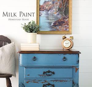 Homestead House Milk Paint | 1 Qt. Maritime Blue - Prairie Revival