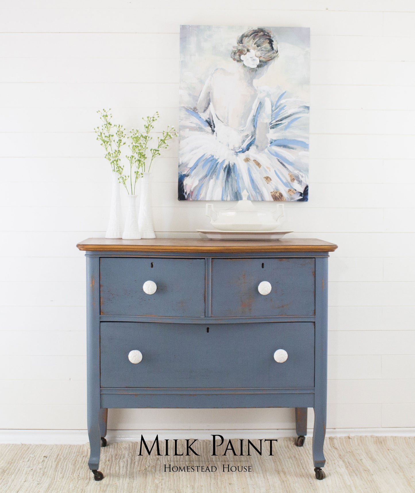 Homestead House Milk Paint | 1 Qt. Rideau Blue - Prairie Revival