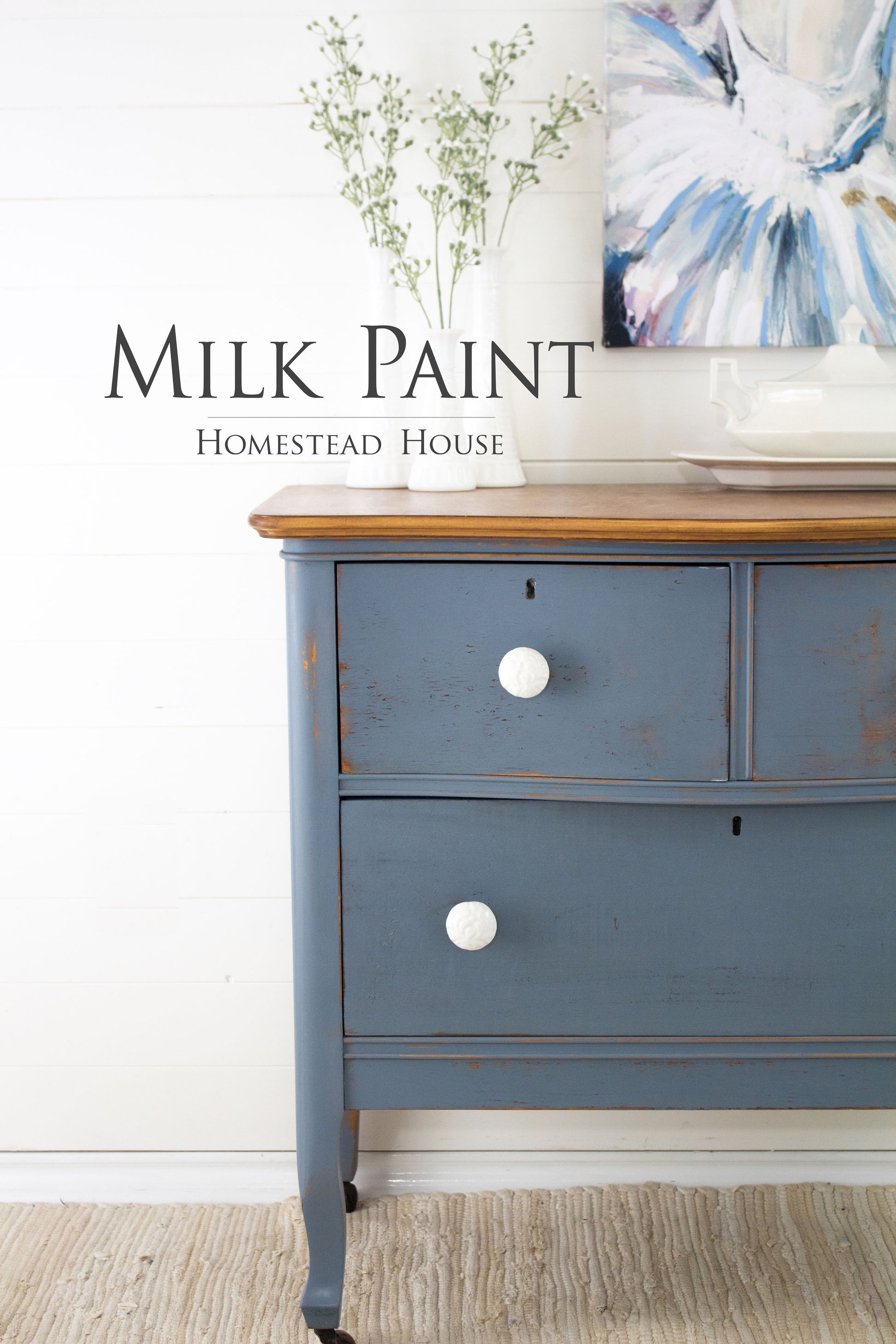 Homestead House Milk Paint | 1 Qt. Rideau Blue - Prairie Revival