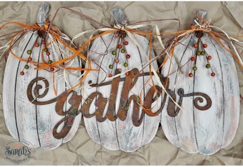 Workshop | Gather Pumpkin Sign - Prairie Revival