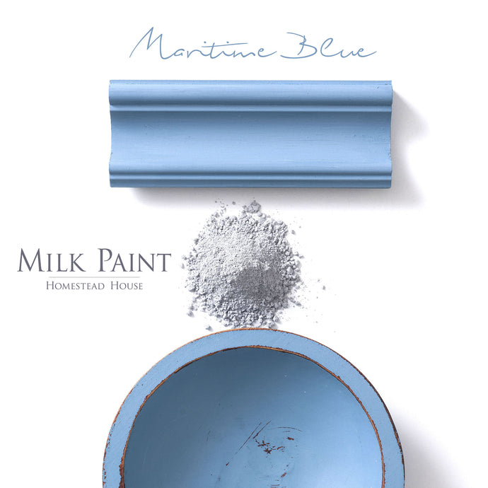 Homestead House Milk Paint | 1 Qt. Maritime Blue - Prairie Revival