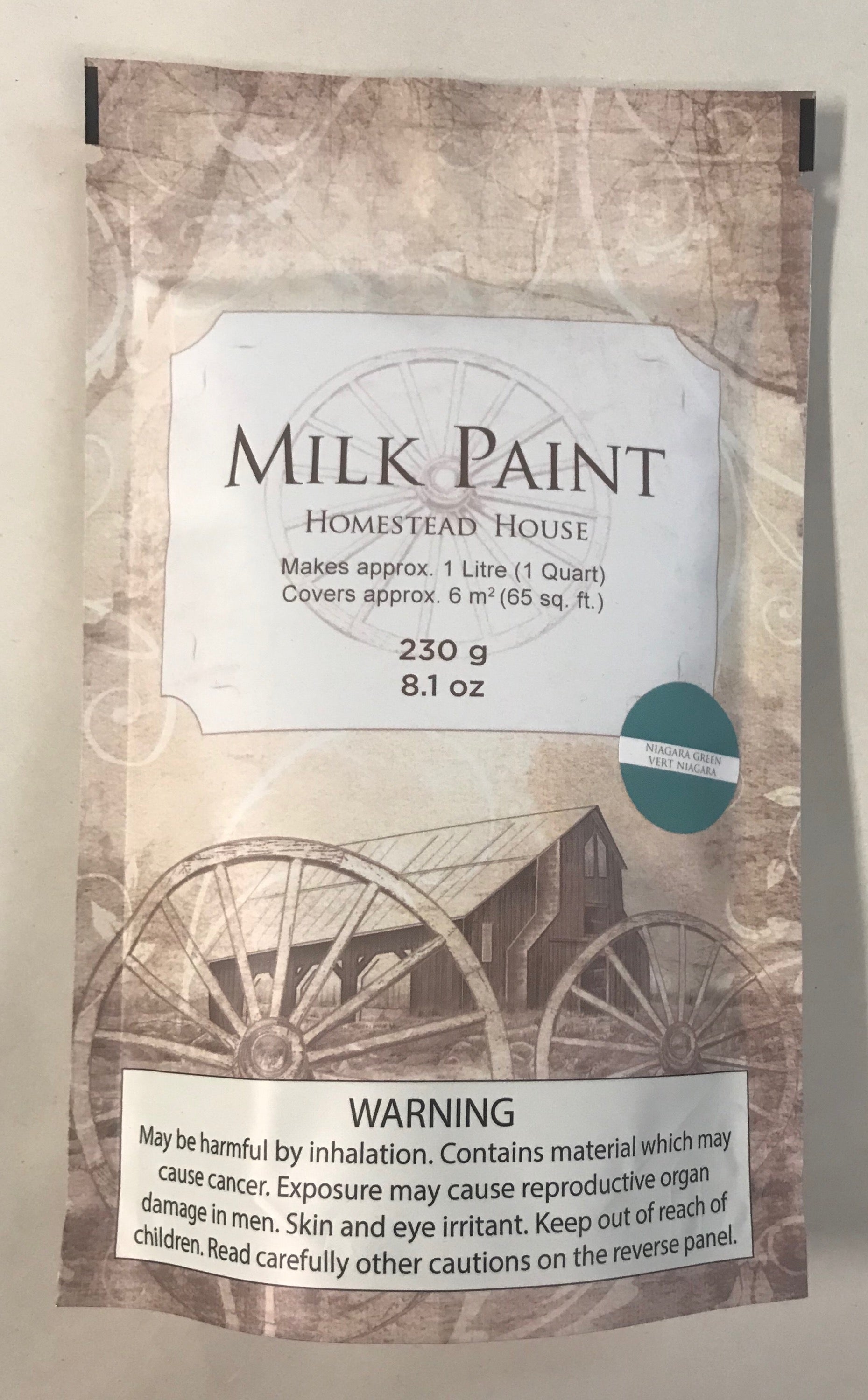 Homestead House Milk Paint | 1 Qt. Niagara Green - Prairie Revival