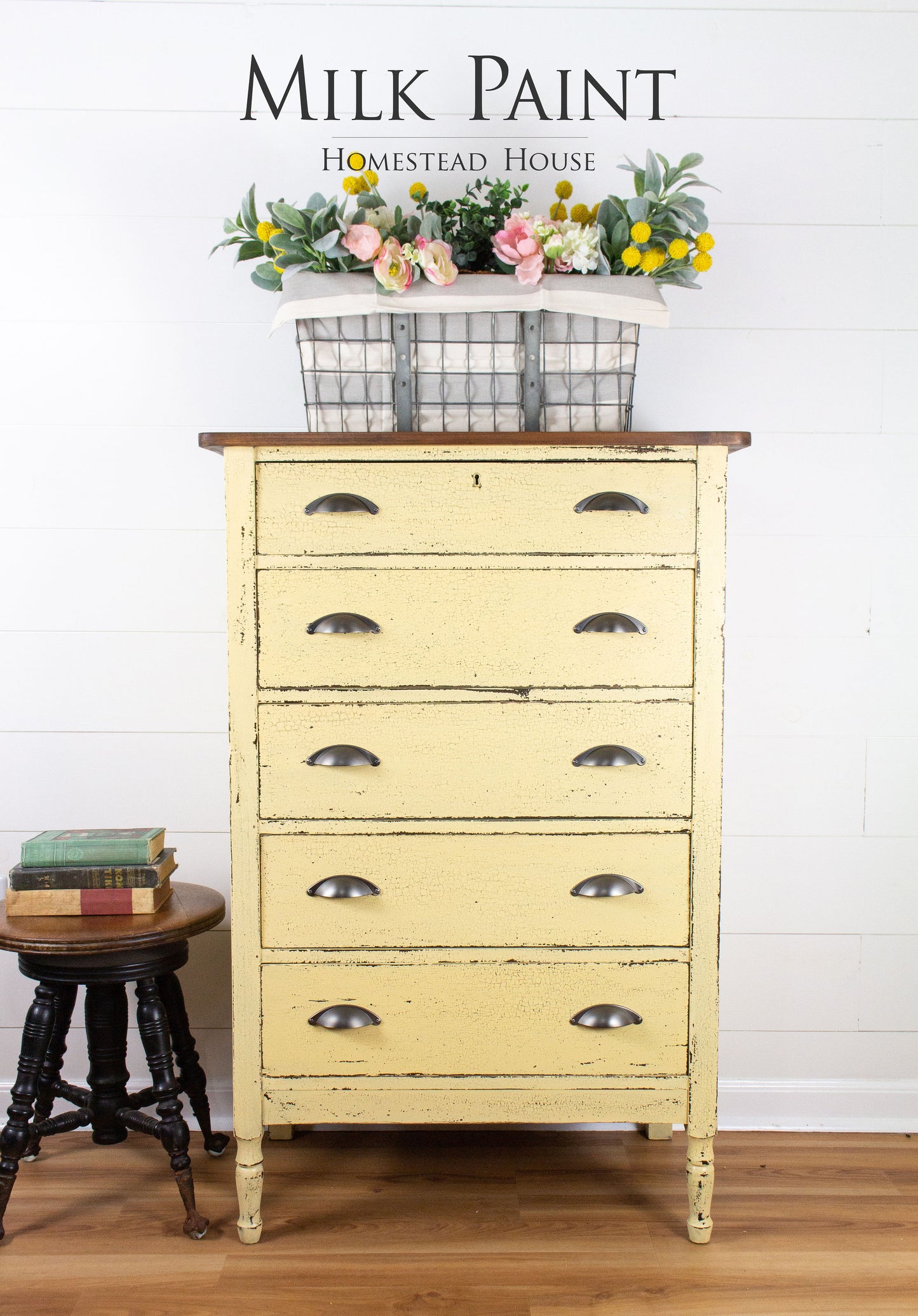 Homestead House Milk Paint | 1 Qt. Ochre - Prairie Revival