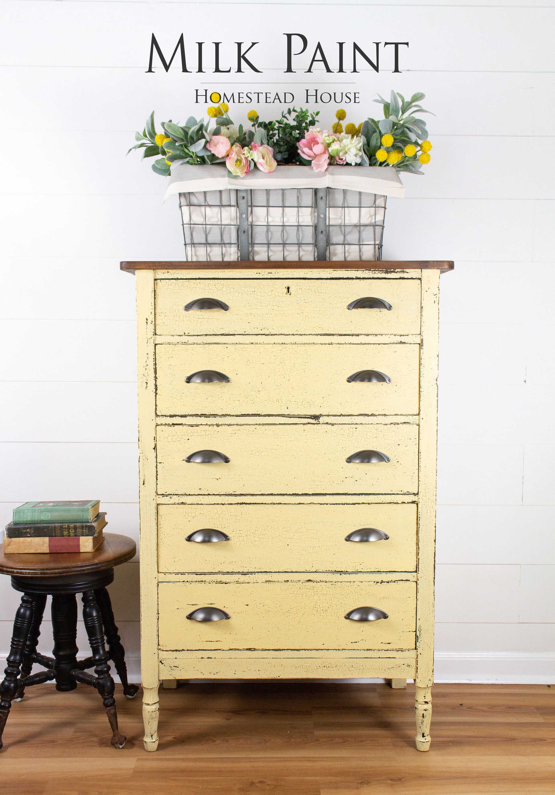 Homestead House Milk Paint | 1 Qt. Ochre - Prairie Revival