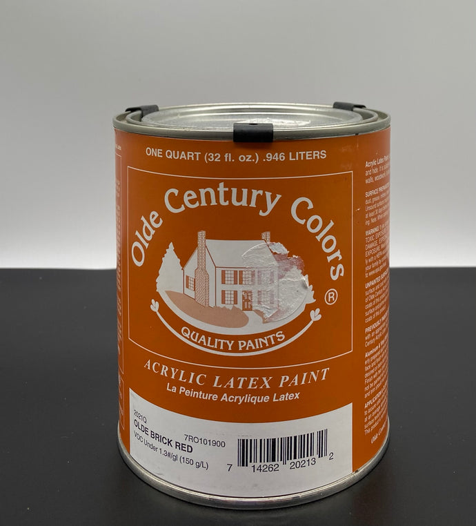 Olde Century Paint | Olde Brick Red - Prairie Revival