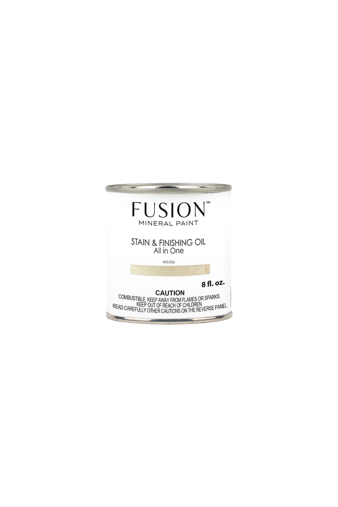 Fusion™ Mineral Paint﻿ Stain & Finishing Oil | White - Prairie Revival