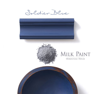 Homestead House Milk Paint | 1 Qt. Soldier Blue - Prairie Revival