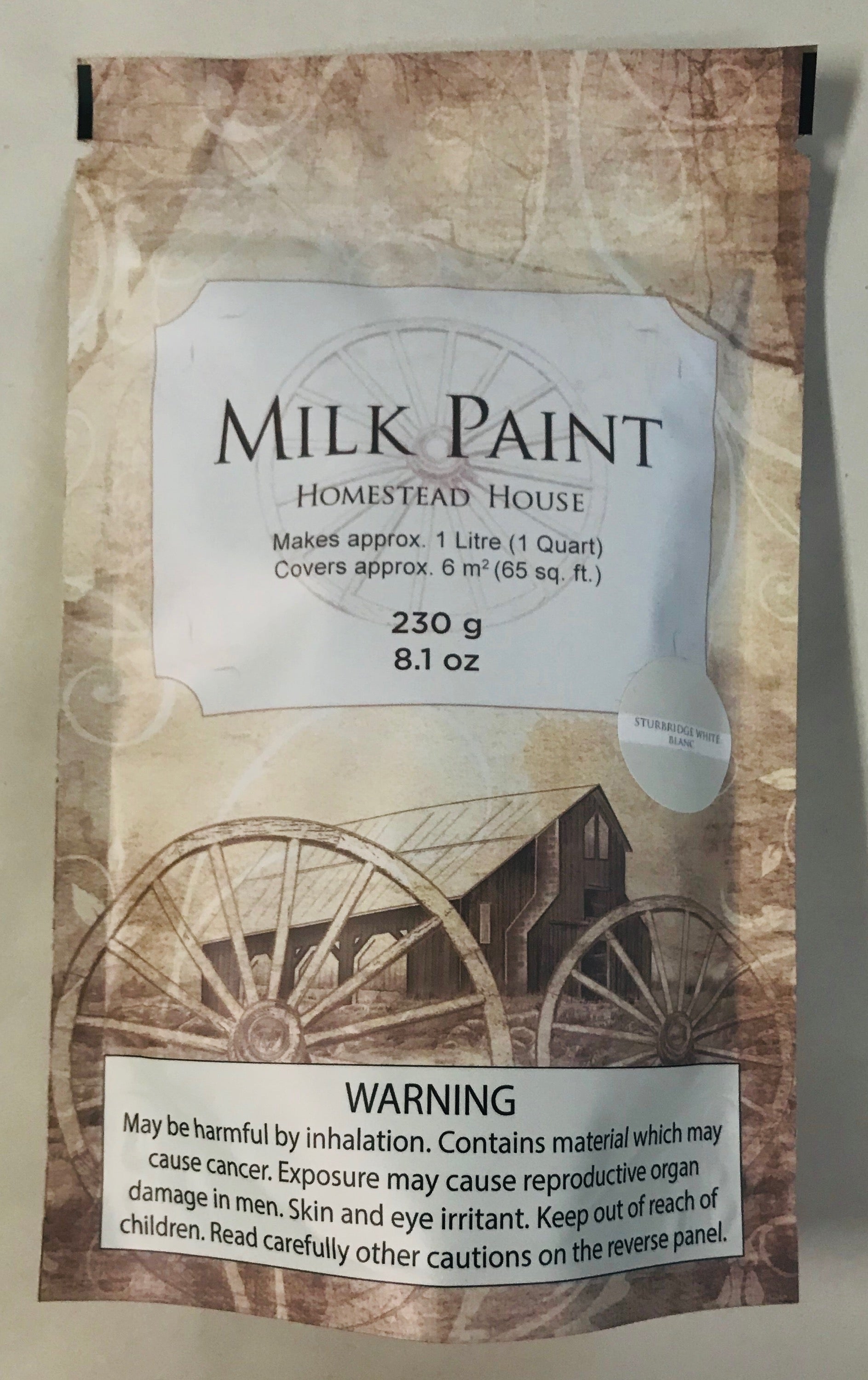 Homestead House Milk Paint | 1 Qt. Sturbridge White - Prairie Revival