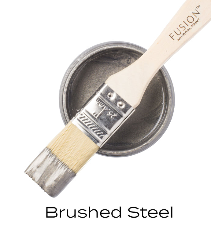 Fusion™ Mineral Paint﻿ | Metallic Brushed Steel - Prairie Revival