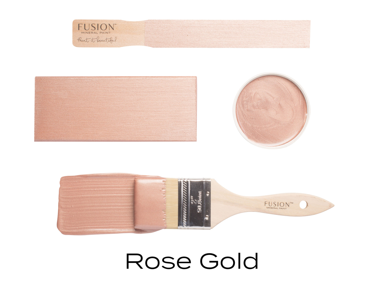 Fusion™ Mineral Paint﻿ | Metallic Rose Gold - Prairie Revival