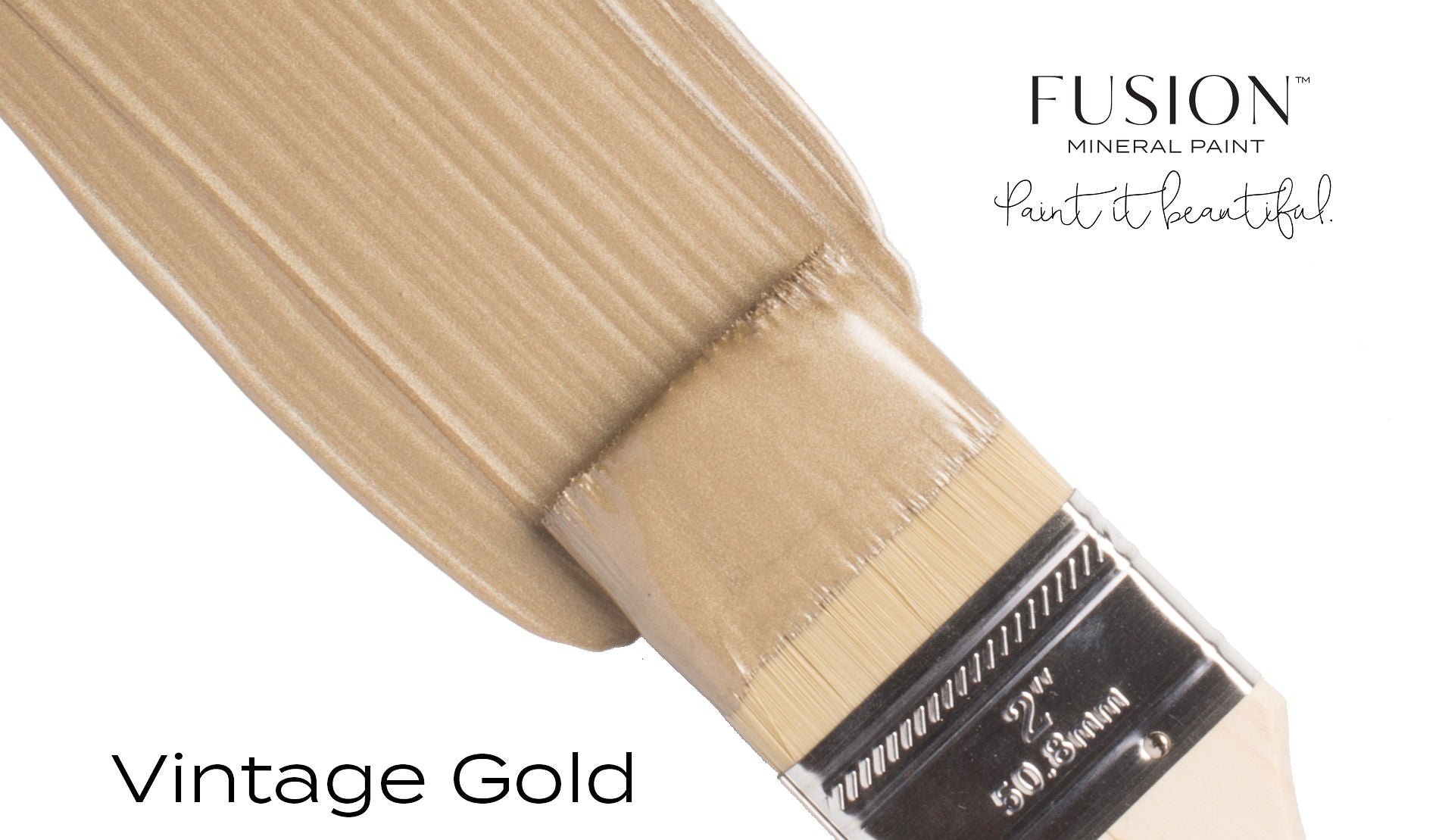Fusion™ Mineral Paint﻿ | Metallic Vintage Gold - Prairie Revival