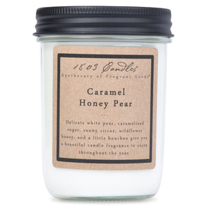 1803 Candles | Carmel Honey Pear - Prairie Revival