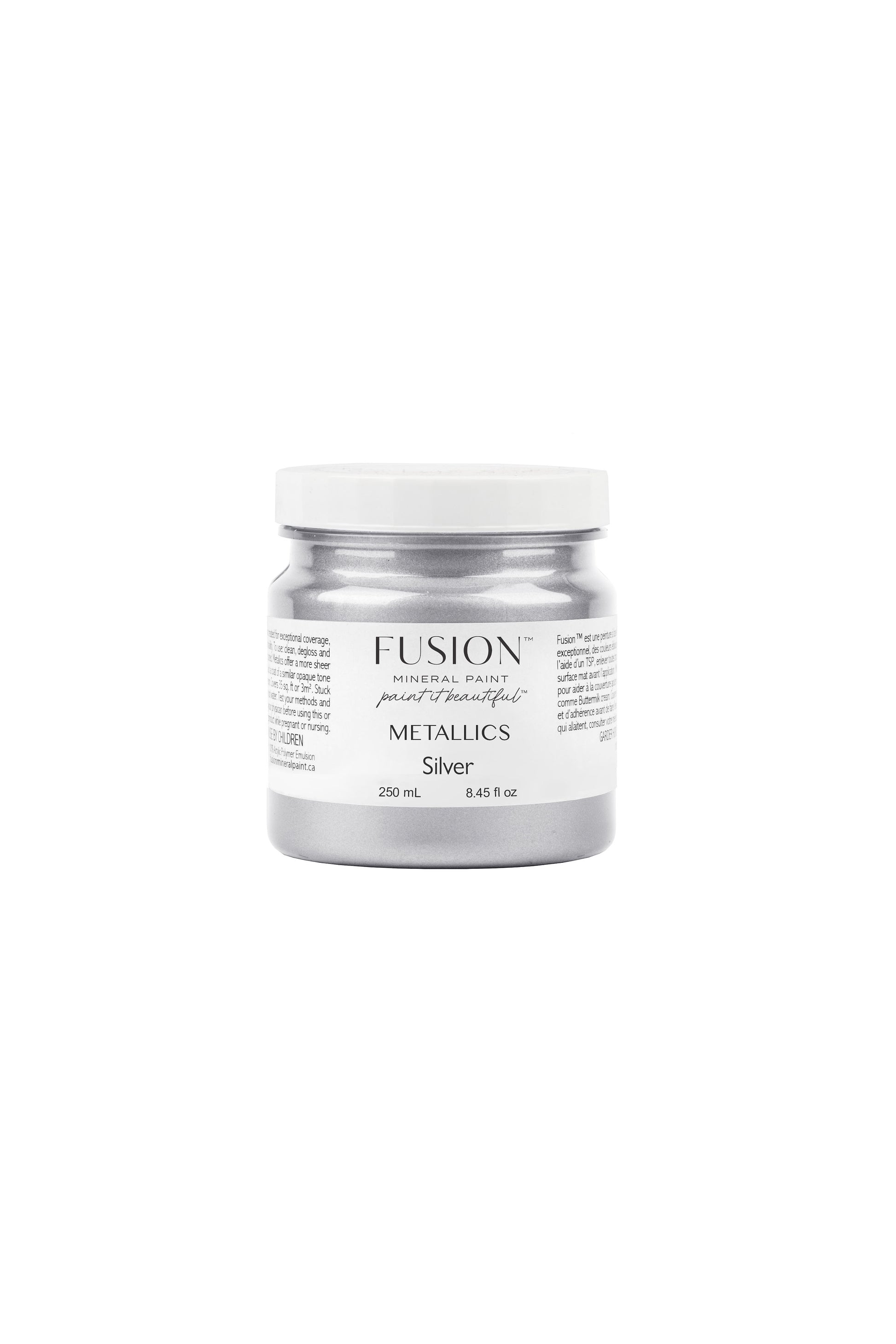 Fusion™ Mineral Paint﻿ | Metallic Silver - Prairie Revival