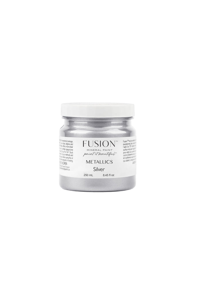 Fusion™ Mineral Paint﻿ | Metallic Silver - Prairie Revival